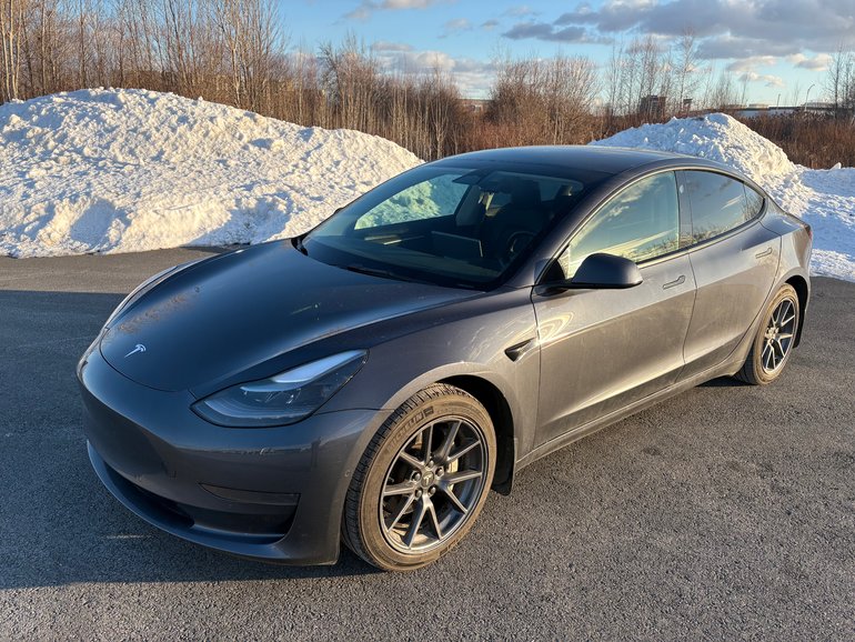 2022 Tesla MODEL 3 AUTOPILOT + CAMERA 360 + GPS + INT CUIR!!!