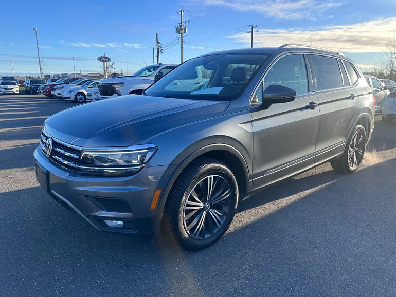 2020 Volkswagen Tiguan Highline + CARPLAY + NAV + CUIR + TOIT PANO +++