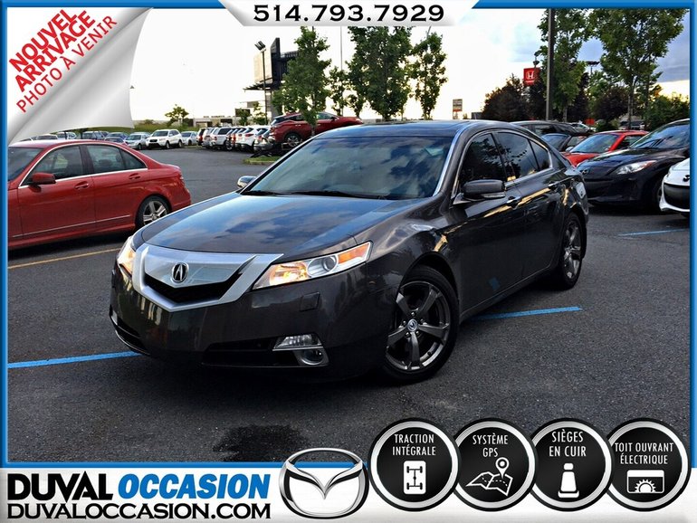 Duval Mazda Pre Owned 2010 Acura Tl Technology Package Awd