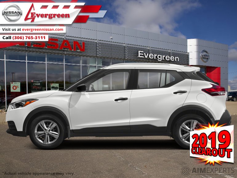 Evergreen Nissan In Prince Albert Used 2019 Nissan Kicks Sv Fwd