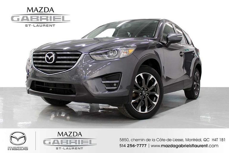 Mazda Gabriel St Laurent Pre Owned 16 Mazda Cx 5 Gt Awd Cuir Systeme De Son Bose Phares Led For Sale