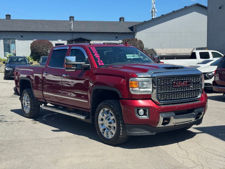 GMC Sierra 2500HD Denali Bose Toit Ouvrant Diesel Crew 2018