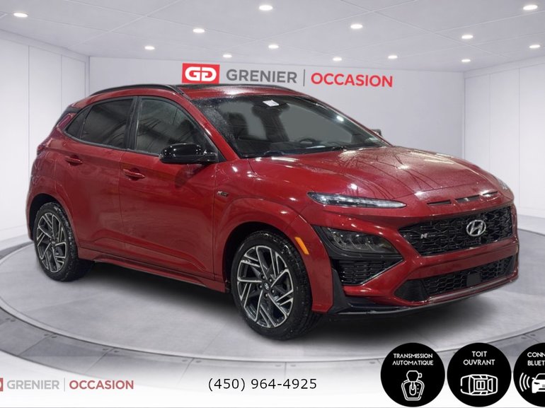 Hyundai Kona N Line Cuir Toit Ouvrant Navigation 2022