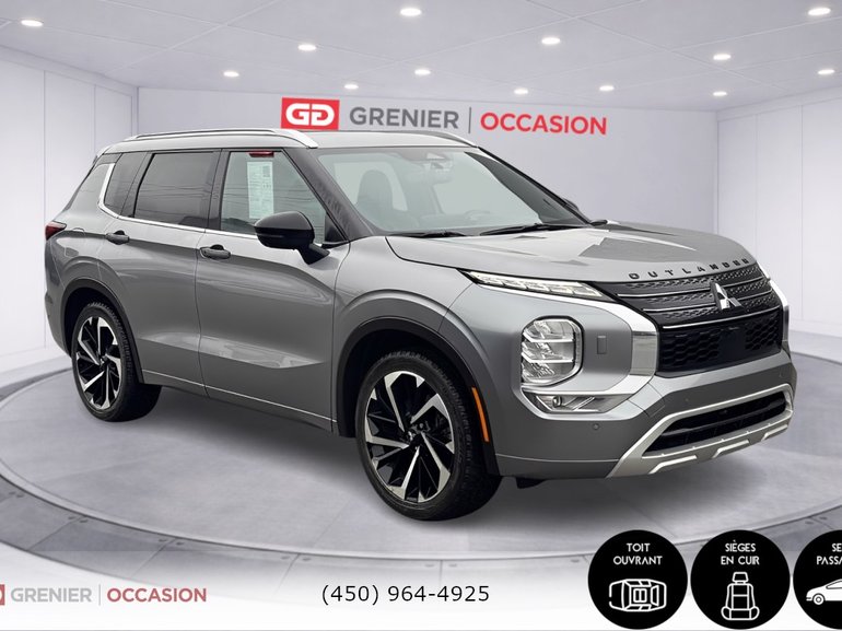 2023 Mitsubishi Outlander GT Premium 7 Passagers Toit Panoramique