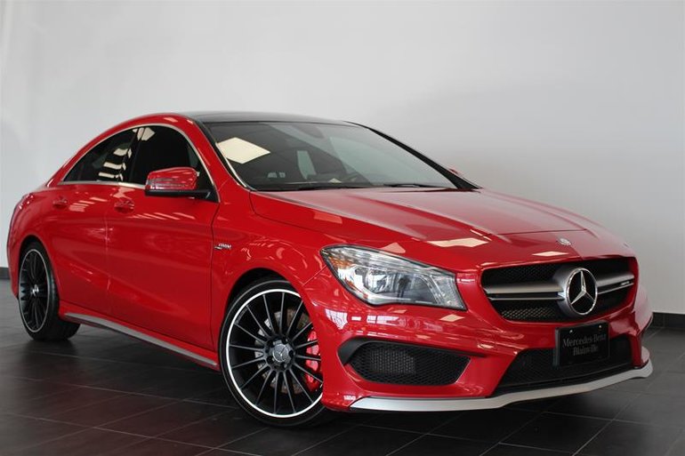 Pre Owned 2015 Mercedes Benz Cla45 Amg 4matic Coupe For Sale 29895 0 Mercedes Benz Blainville