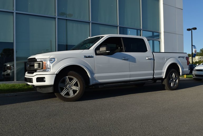 Used 2018 Ford F 150 Xlt Sport White 33 258 Km For Sale 38995 0 Volkswagen Laurentides