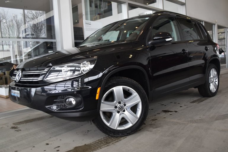 Used 16 Volkswagen Tiguan Comfortline Black 76 043 Km For Sale 0 Volkswagen Laurentides P 3165