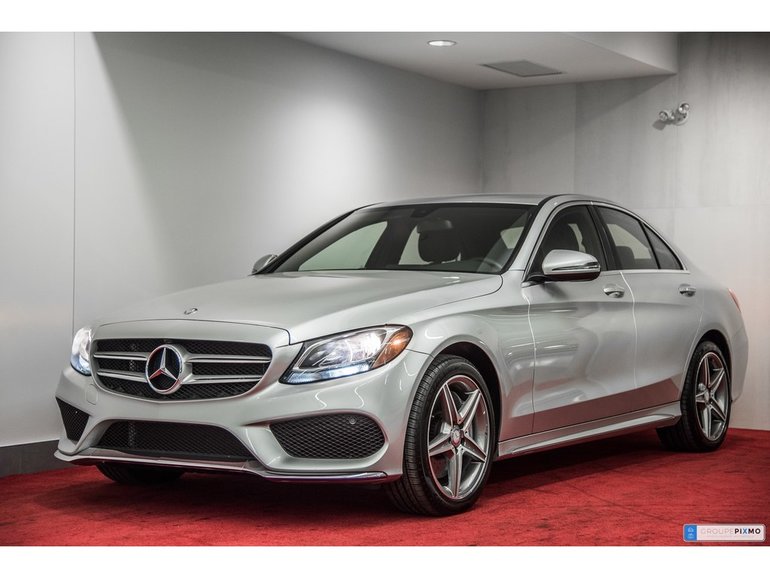 Pre-owned 2017 Mercedes-Benz C-Class C300 4MATIC **AMG PACKAGE** for ...