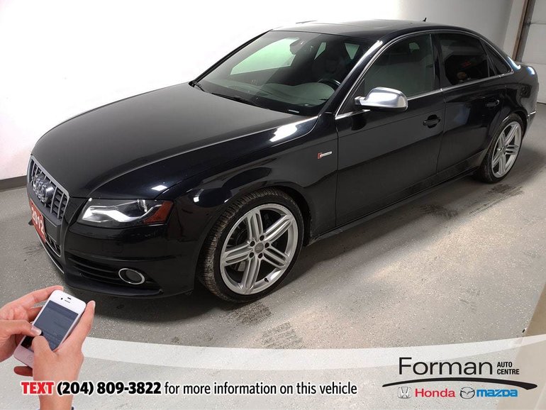 Forman Mazda Pre Owned 2012 Audi S4 3 0l S Premium Winter Tires