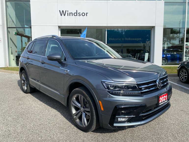 2021 Volkswagen Tiguan Highline 2.0T 8sp at w/Tip 4M