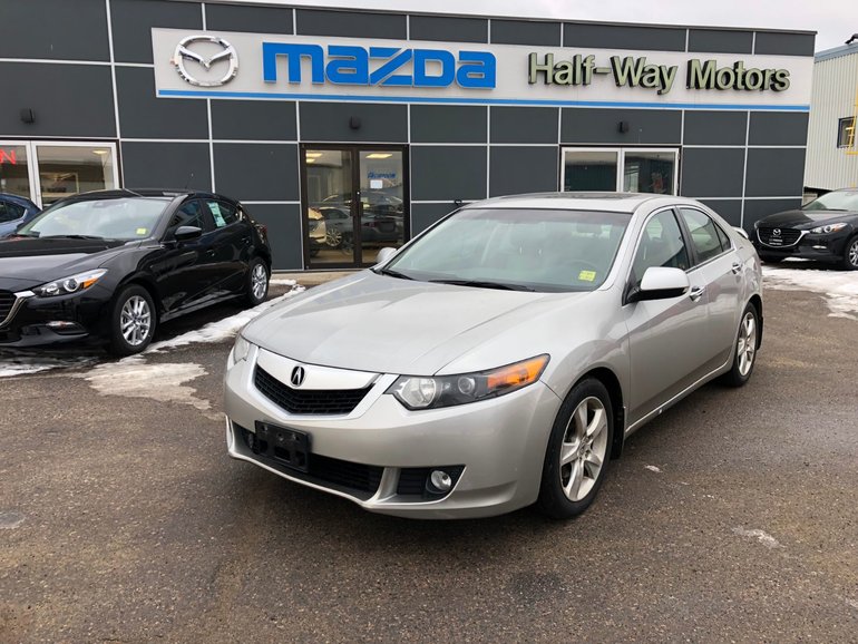 Half Way Motors Mazda Pre Owned 09 Acura Tsx 5 Spd At For Sale