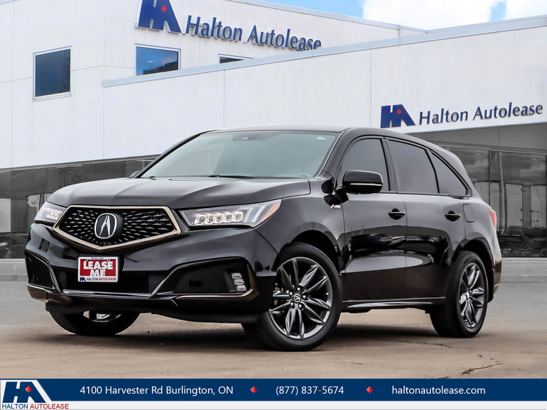 2019 Acura MDX SH-AWD | A-Spec | Navigation | Remote Start | 7 Pass | Bluetooth | Cloth & Leather | Pwr roof & Tailgate