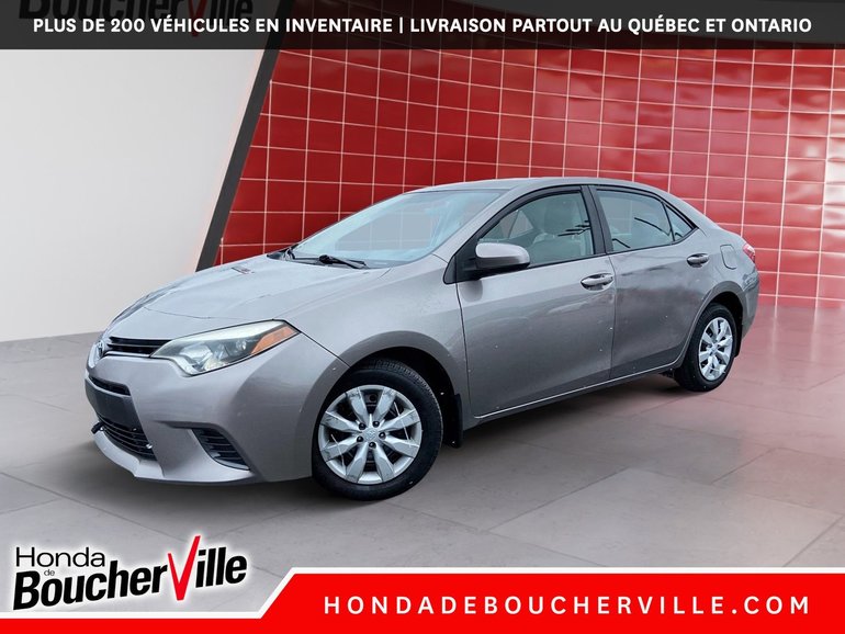 Toyota Corolla CE 2015