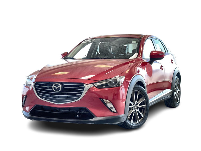 2016 Mazda CX-3 GT AWD Local Trade, Navigation, Moonroof,