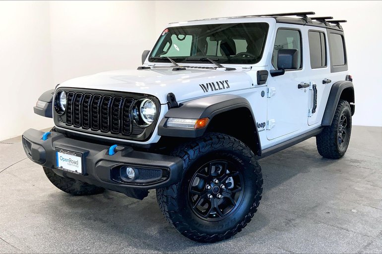 2024 Jeep Wrangler 4xe Willys 4 Door 4x4