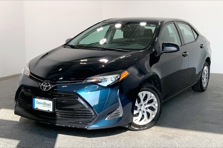 2019 Toyota Corolla 4-door Sedan LE CVTi-S