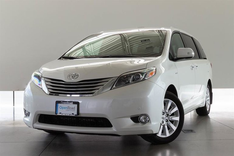 2016 toyota sienna xle awd