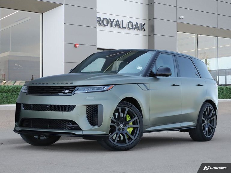 2024  Range Rover Sport SV Edition One Carbon Bronze