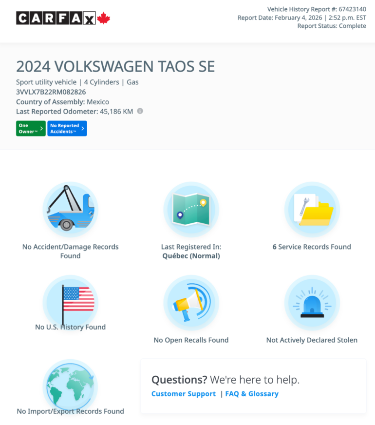 2024 Volkswagen Taos