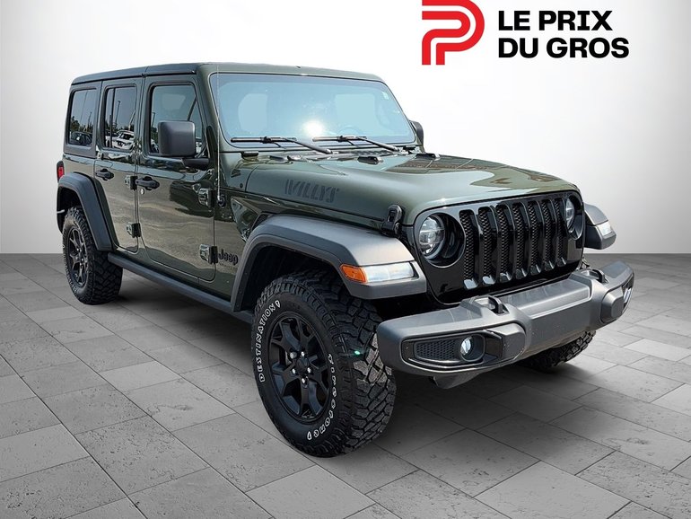 2021 Jeep Wrangler Unlimited Willys 2 toits