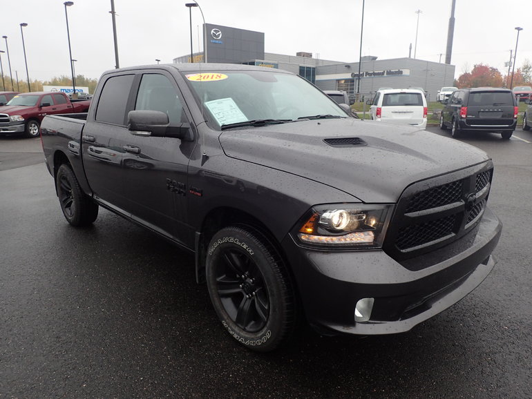 Used 18 Ram 1500 Night Edition 5 7l 4x4 0 Volvo Trois Rivieres