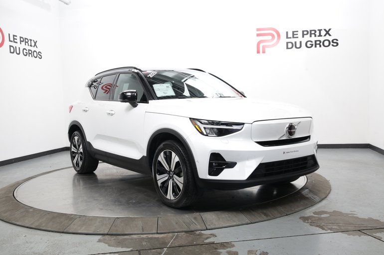 Volvo RECHARGE XC40 TOUT ÉLECTRIQUE PURE TWIN PLUS 2023