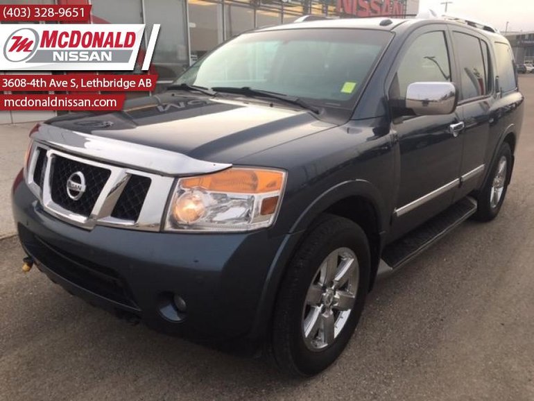 Used 2013 Nissan Armada Platinum Navigation Sunroof 210 B W