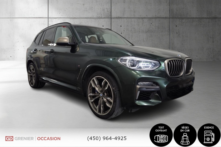 BMW X3 M40i AWD Cuir Toit 2020