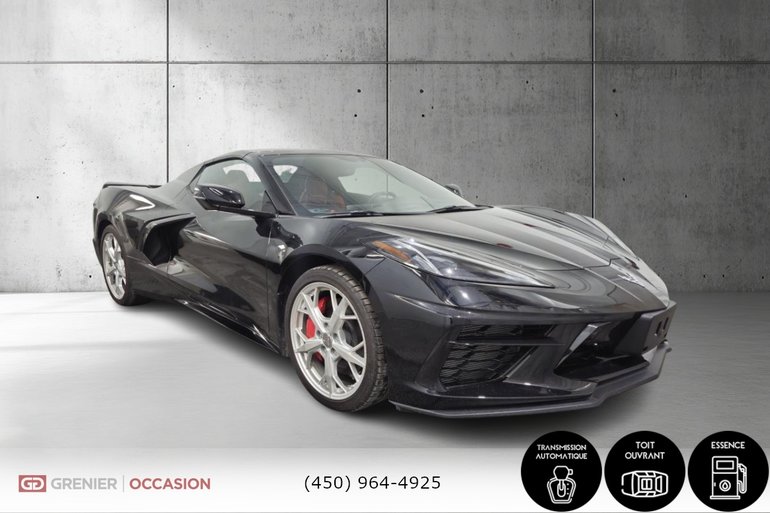 Chevrolet Corvette 3LT Convertible Z51 Bas Kilométrage 2021