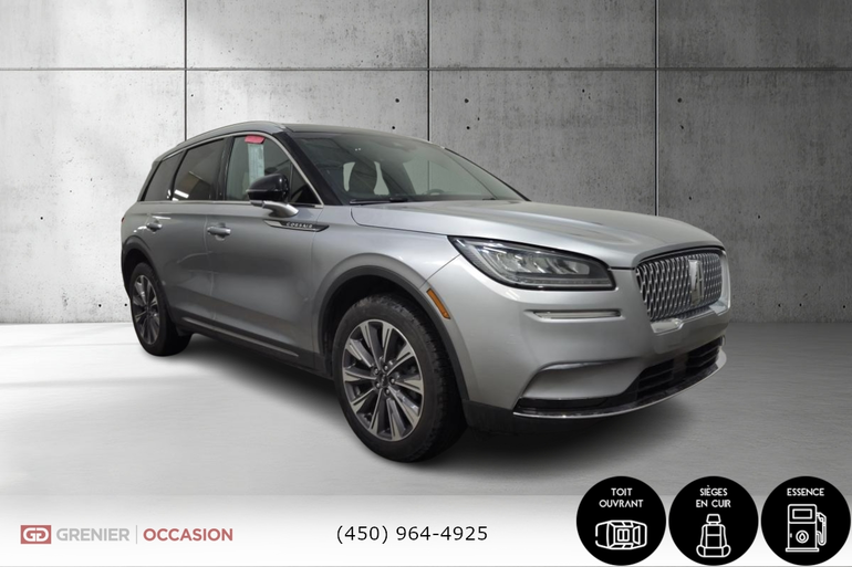 Lincoln CORSAIR Reserve Utility AWD Cuir Siège Chauffant 2021