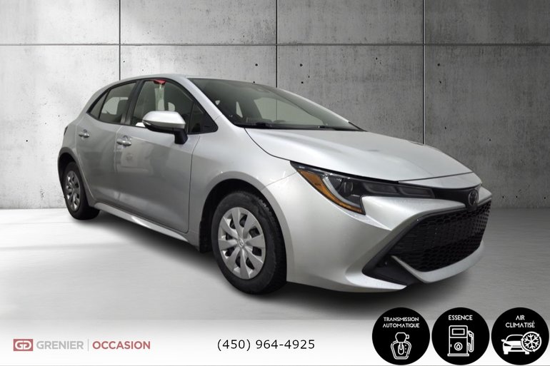 Toyota Corolla Hatchback Bluetooth Caméra De Recul 2022