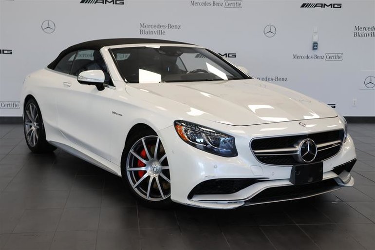 2017 Mercedes-Benz S63 AMG 4MATIC Cabriolet