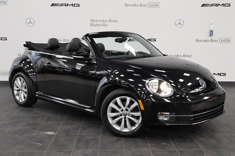 2015 Volkswagen The Beetle Convertible Comfortline 1.8T 6sp at w/Tip