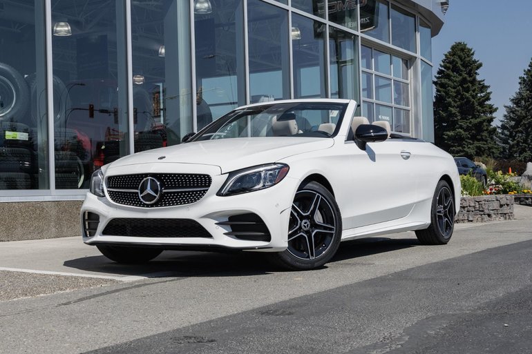 MercedesBenz Kamloops New 2021 MercedesBenz C300 4MATIC Cabriolet