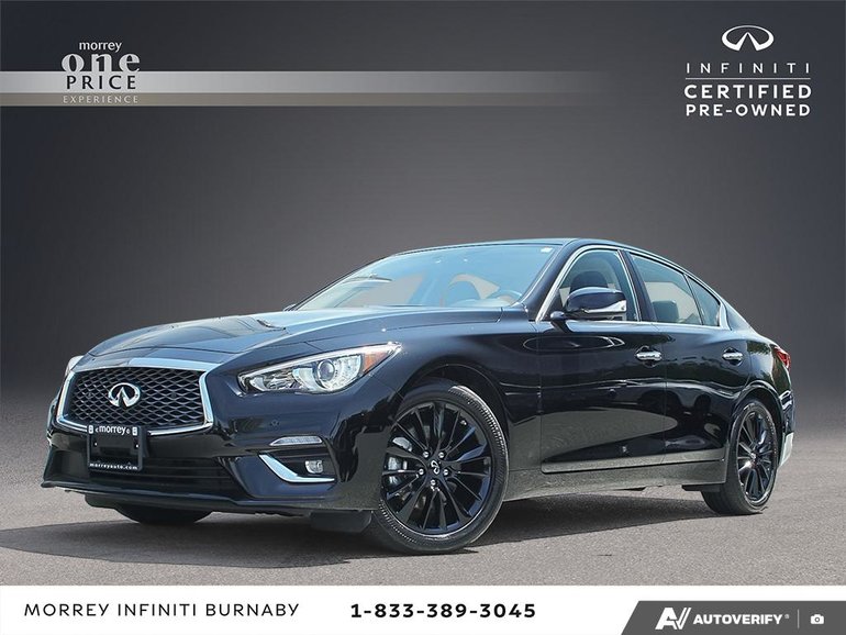 2024 Infiniti Q50 LUXE // BLACK WHEELS