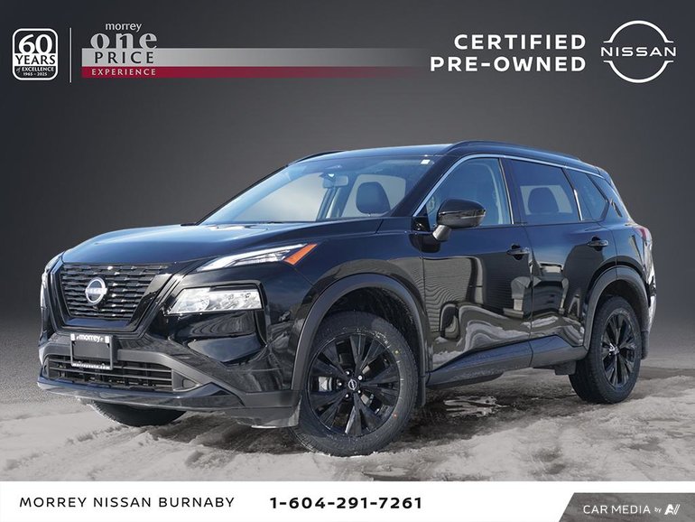 2023 Nissan Rogue MIDNIGHT EDITION + BLACK WHEELS