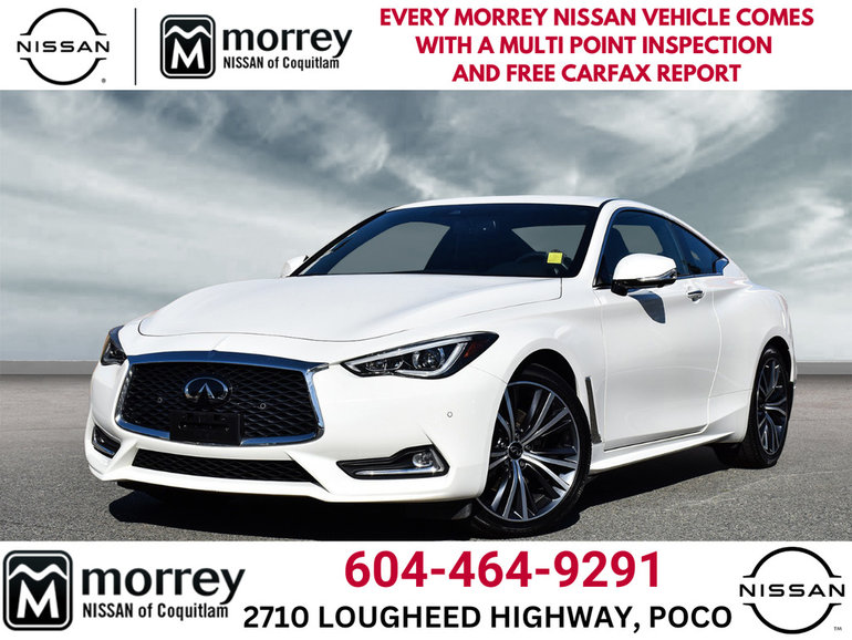 2021 Infiniti Q60 LUXE AWD MORREY CERTIFIED PRE OWNED