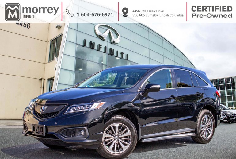Morrey Nissan Of Burnaby Pre Owned 2018 Rdx Elite Leather Navi