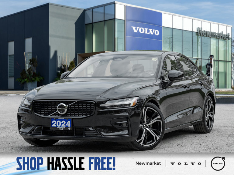 2024 Volvo S60 B5 AWD Plus Dark Theme  CPO  19 ALLOY WHEELS