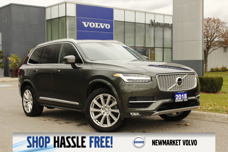 Used 2018 Volvo Xc90 T6 Inscription 160km Warranty Vision Conv Climate 53286 0 Newmarket Volvo