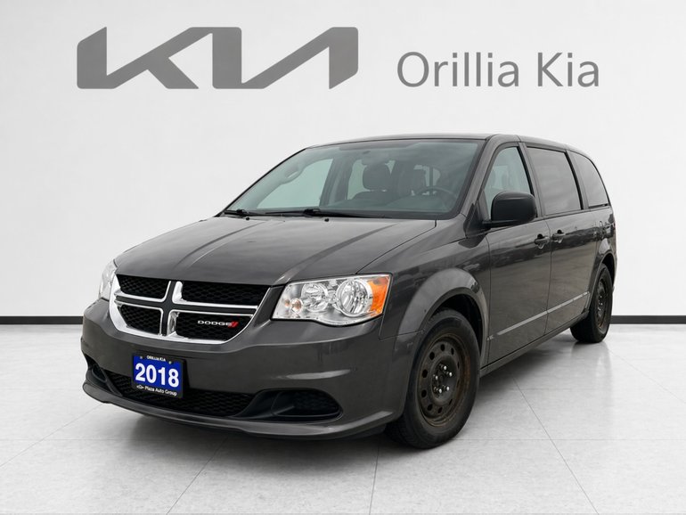2018 Dodge Grand Caravan Canada Value Package