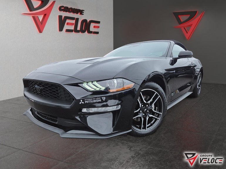 Ford Mustang *ECOBOOST 4CYL, CONVERTIBLE, CUIR* 2021