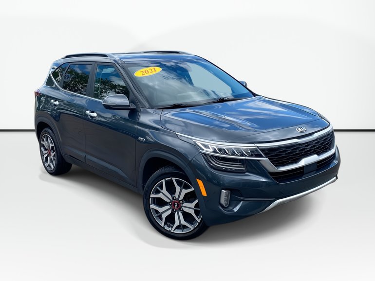 2021 Kia SELTOS SX TURBO AWD | Cam | HtdWheel | LaneAssist