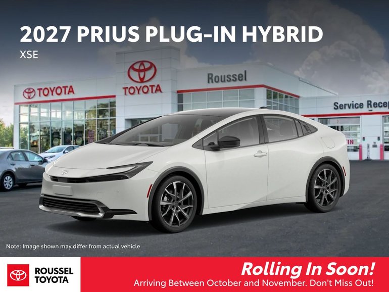 2027 Toyota Prius Plug-in Hybrid