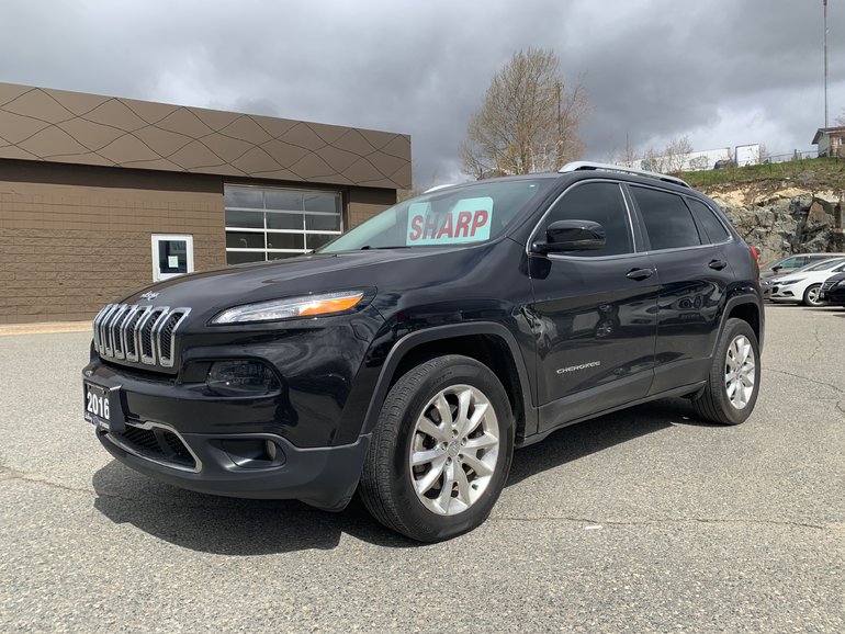 Used 2016 Jeep Cherokee LIMITED V6 AWD - 271 HP! 1-OWNER ...