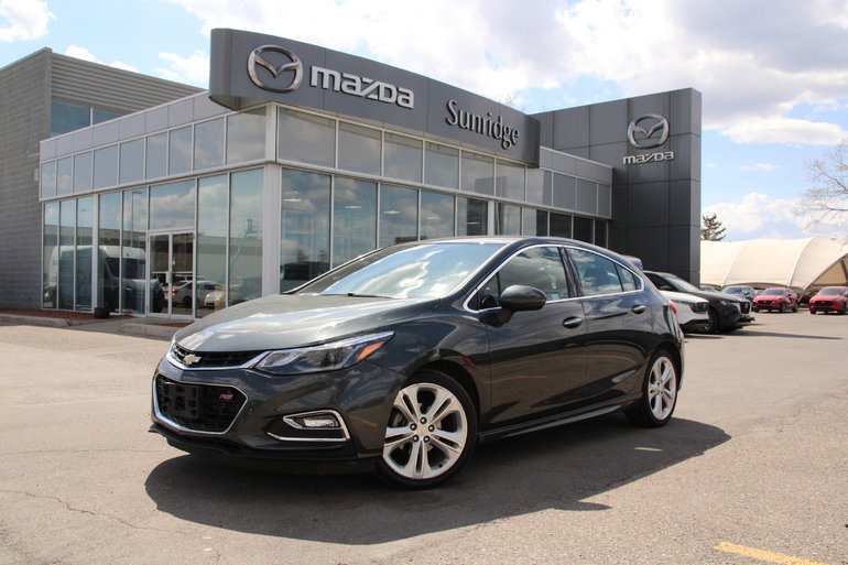 2017 Chevrolet Cruze 4dr HB 1.4L Premier w-1SF W / ANDROID AUTO