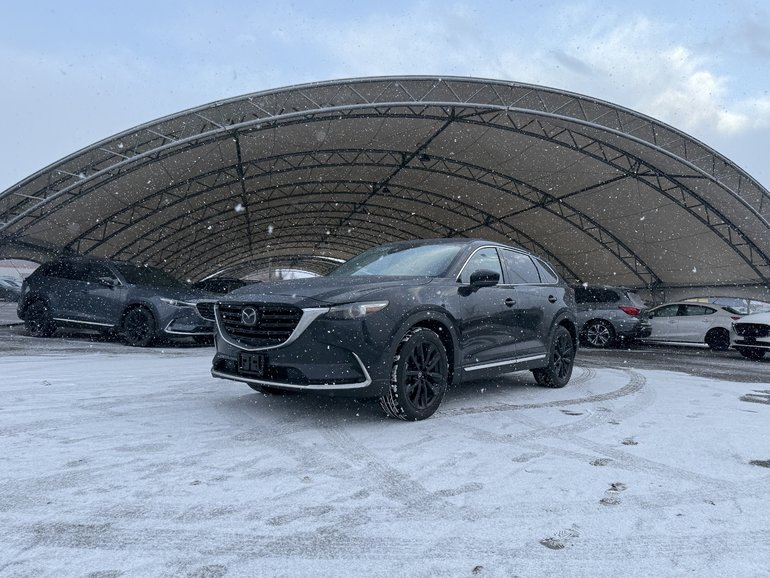 2021 Mazda CX-9 2021.5 Kuro Edition AWD / APPLE CARPLAY