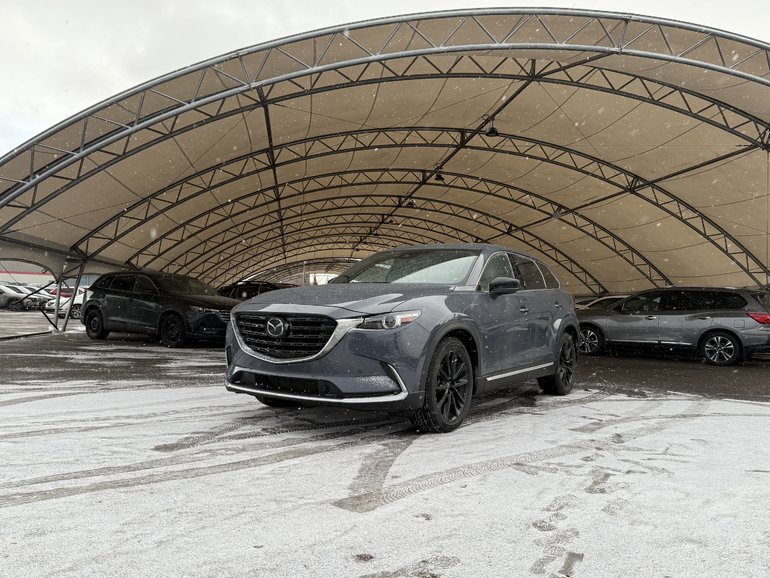 2023 Mazda CX-9 Kuro Edition AWD / RED LEATHER / HEATED STEERING