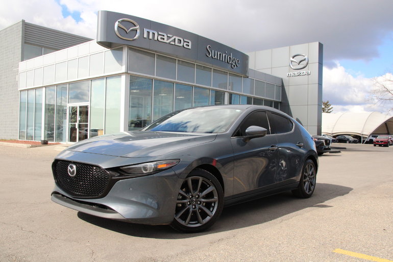 2021 Mazda Mazda3 Sport GT Auto i-ACTIV AWD W / RED LEATHER /APPLE CARPLAY