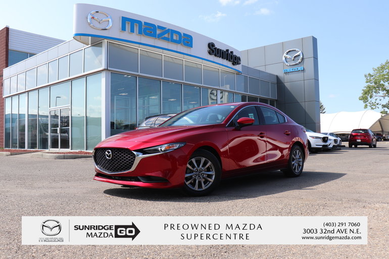 Sunridge Mazda Preowned 2019 Mazda3 GX Auto FWD in Calgary Sunridge Mazda Preowned 2019 Mazda3 GX Auto FWD in Calgary